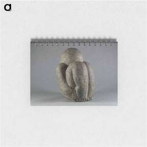 アートメモ帳-Crouching Figure
 - セントルイス美術館 Memo.