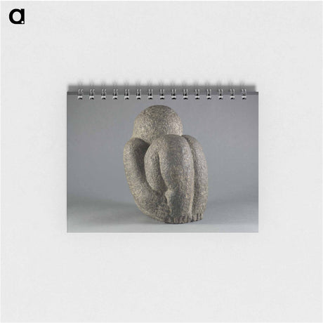 アートメモ帳-Crouching Figure
 - セントルイス美術館 Memo.