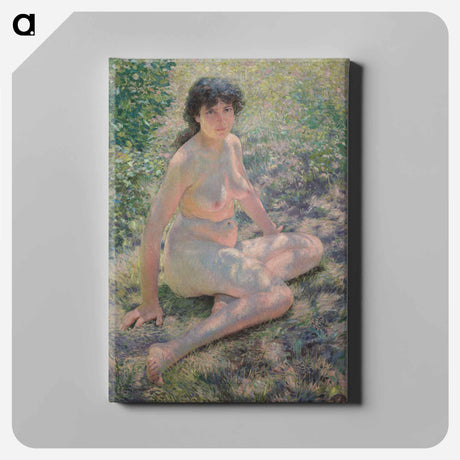 アートパネル-Seated Nude Lady
 - クリーブランド美術館 Canvas.