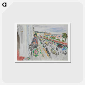 アートポストカード-Festival of Flowers - アンリ マティス Postcard.