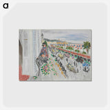 アートポストカード-Festival of Flowers - アンリ マティス Postcard.