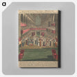 アートパネル-The Inthronization of their Majesties also a View of the West End of the Choir of St. Peters in Westminster, and of the manner of Placing and Seating the Company in that Part of the Choir
 - イェール大学アートギャラリー Canvas.