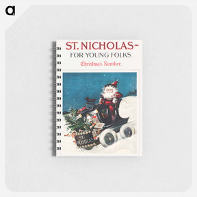 アートメモ帳-St. Nicholas Christmas
 - ボストン公共図書館 Memo.