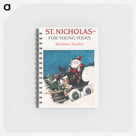 アートメモ帳-St. Nicholas Christmas
 - ボストン公共図書館 Memo.