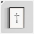 アートポスター-Cross from Les Chroniqueurs de l'Histoire de France Depuis les Origines Jusqu'au XVIe Siècle
 - 大英図書館 Poster.