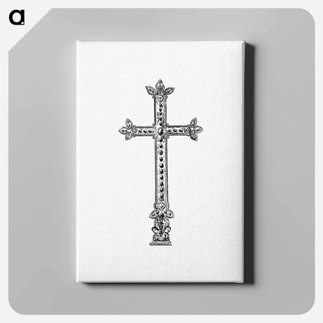アートパネル-Cross from Les Chroniqueurs de l'Histoire de France Depuis les Origines Jusqu'au XVIe Siècle
 - 大英図書館 Canvas.