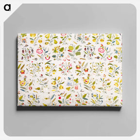 アートパネル-Floral Embroidery Pattern
 - クリーブランド美術館 Canvas.