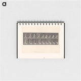 アートメモ帳-Woman with a Fan
 - エドワード マイブリッジ Memo.