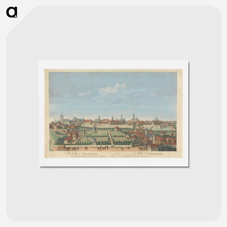 アートポストカード-The City of Leipzig
 - イェール大学アートギャラリー Postcard.