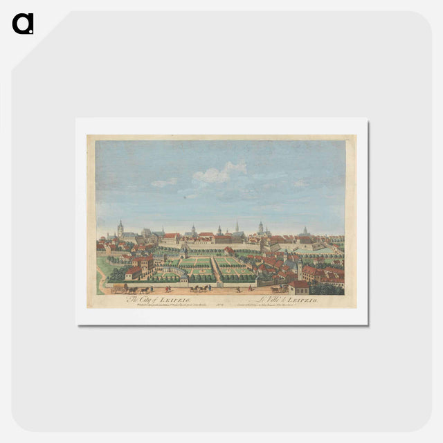 アートポストカード-The City of Leipzig
 - イェール大学アートギャラリー Postcard.