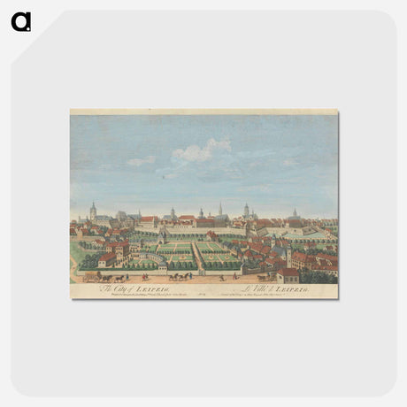 アートポストカード-The City of Leipzig
 - イェール大学アートギャラリー Postcard.
