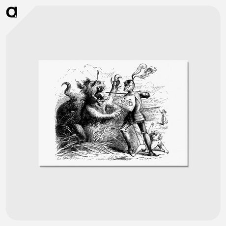 アートポストカード-The Dragon of Moston
 - 大英図書館 Postcard.