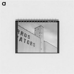 アートメモ帳-Western Texas grain elevator - ドロテア ラング Memo.