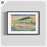 アートポスター-Tago Bay near Ejiri on the Tōkaidō - 葛飾 北斎 Poster.