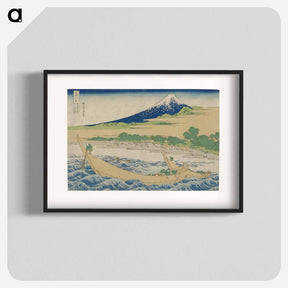 アートポスター-Tago Bay near Ejiri on the Tōkaidō - 葛飾 北斎 Poster.