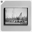 アートパネル-Privy in Corral
 - ラッセル リー Canvas.