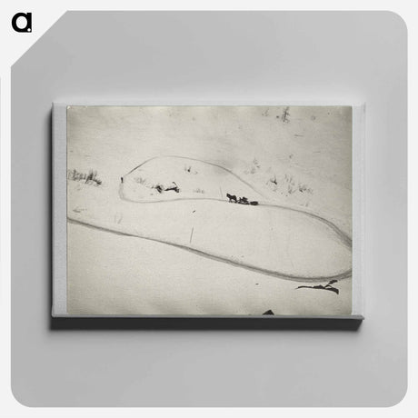 アートパネル-Winding Road in Snow
 - セントルイス美術館 Canvas.