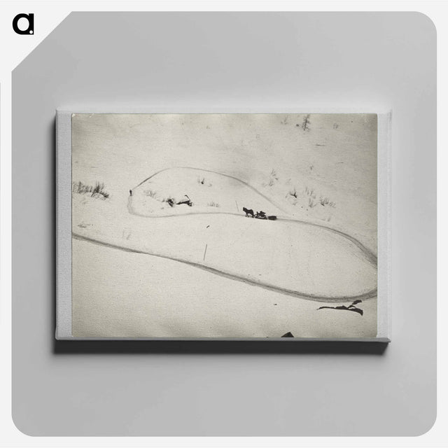 アートパネル-Winding Road in Snow
 - セントルイス美術館 Canvas.