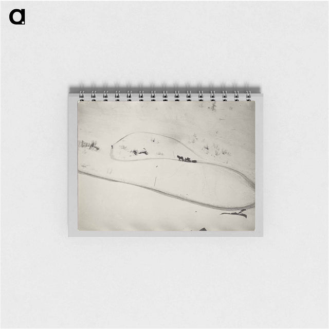 アートメモ帳-Winding Road in Snow
 - セントルイス美術館 Memo.