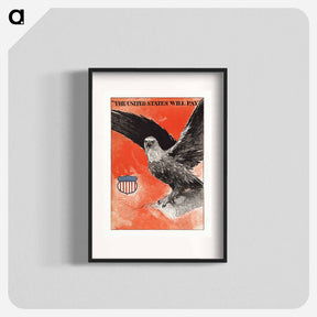 アートポスター-The United States Will Pay
 - ボストン公共図書館 Poster.