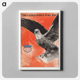 アートパネル-The United States Will Pay
 - ボストン公共図書館 Canvas.