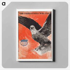 アートパネル-The United States Will Pay
 - ボストン公共図書館 Canvas.