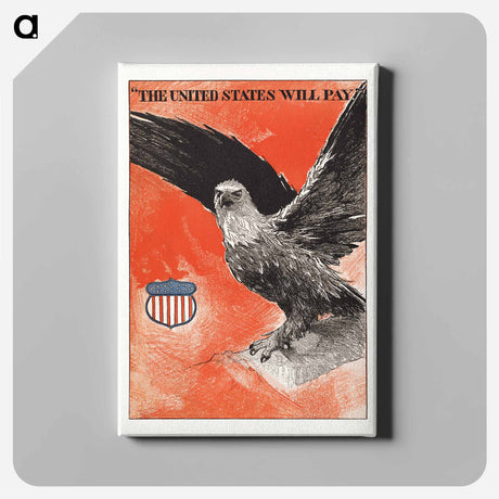 アートパネル-The United States Will Pay
 - ボストン公共図書館 Canvas.