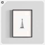 アートポスター-Beacon of Wood, Cape Race
 - 大英図書館 Poster.
