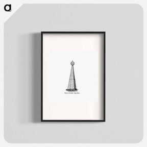 アートポスター-Beacon of Wood, Cape Race
 - 大英図書館 Poster.