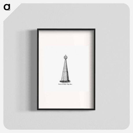 アートポスター-Beacon of Wood, Cape Race
 - 大英図書館 Poster.