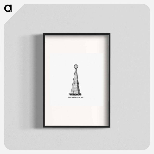 アートポスター-Beacon of Wood, Cape Race
 - 大英図書館 Poster.