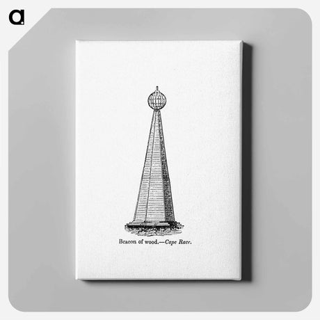 アートパネル-Beacon of Wood, Cape Race
 - 大英図書館 Canvas.