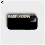 Hokusai's Pages from the New Illustrated Edition of 'Tales of the Water Margin' - Katsushika Hokusai Phone Case.