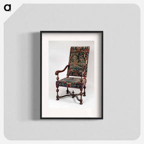 アートポスター-Upholstered Armchair
 - バーンズ・コレクション Poster.