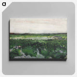 アートパネル-Landscape with Wheelbarrow
 - クリーブランド美術館 Canvas.