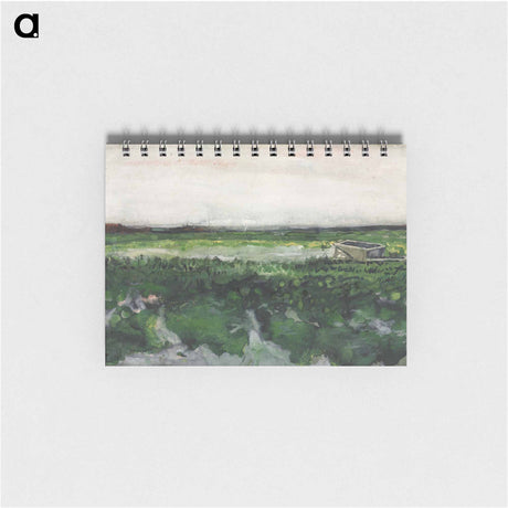 アートメモ帳-Landscape with Wheelbarrow
 - クリーブランド美術館 Memo.