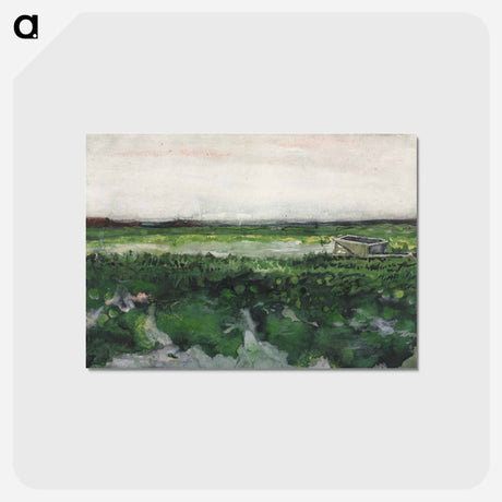 アートポストカード-Landscape with Wheelbarrow
 - クリーブランド美術館 Postcard.