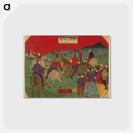 アートポストカード-Igirisu tame tori
 - 歌川 広重 Postcard.