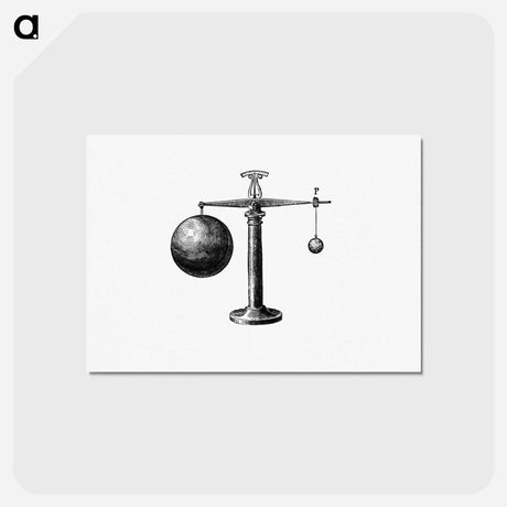アートポストカード-Density Tool from Six Weeks of Vacation
 - 大英図書館 Postcard.