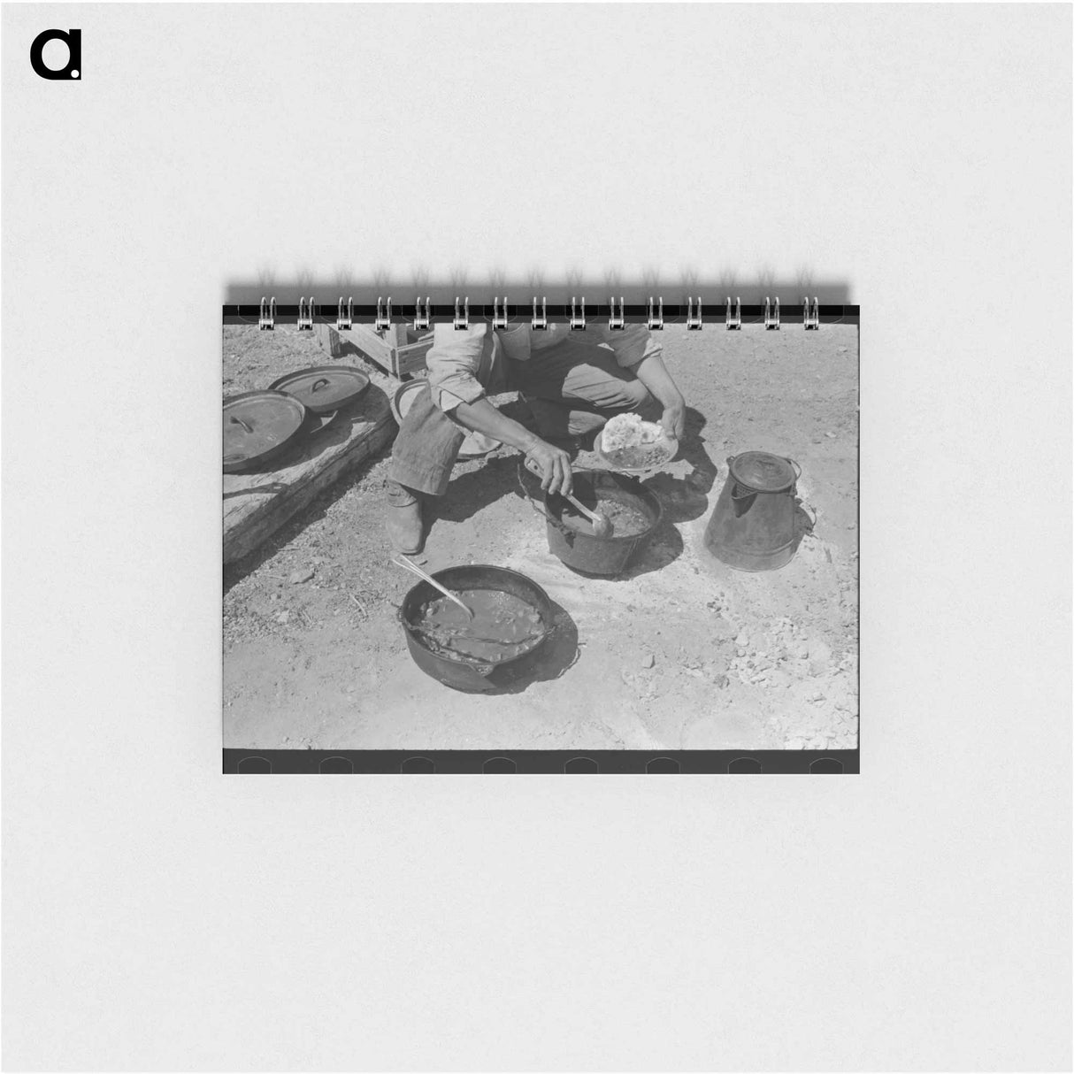 アートメモ帳-Cottonwoods, Phoenix
 - ラッセル リー Memo.