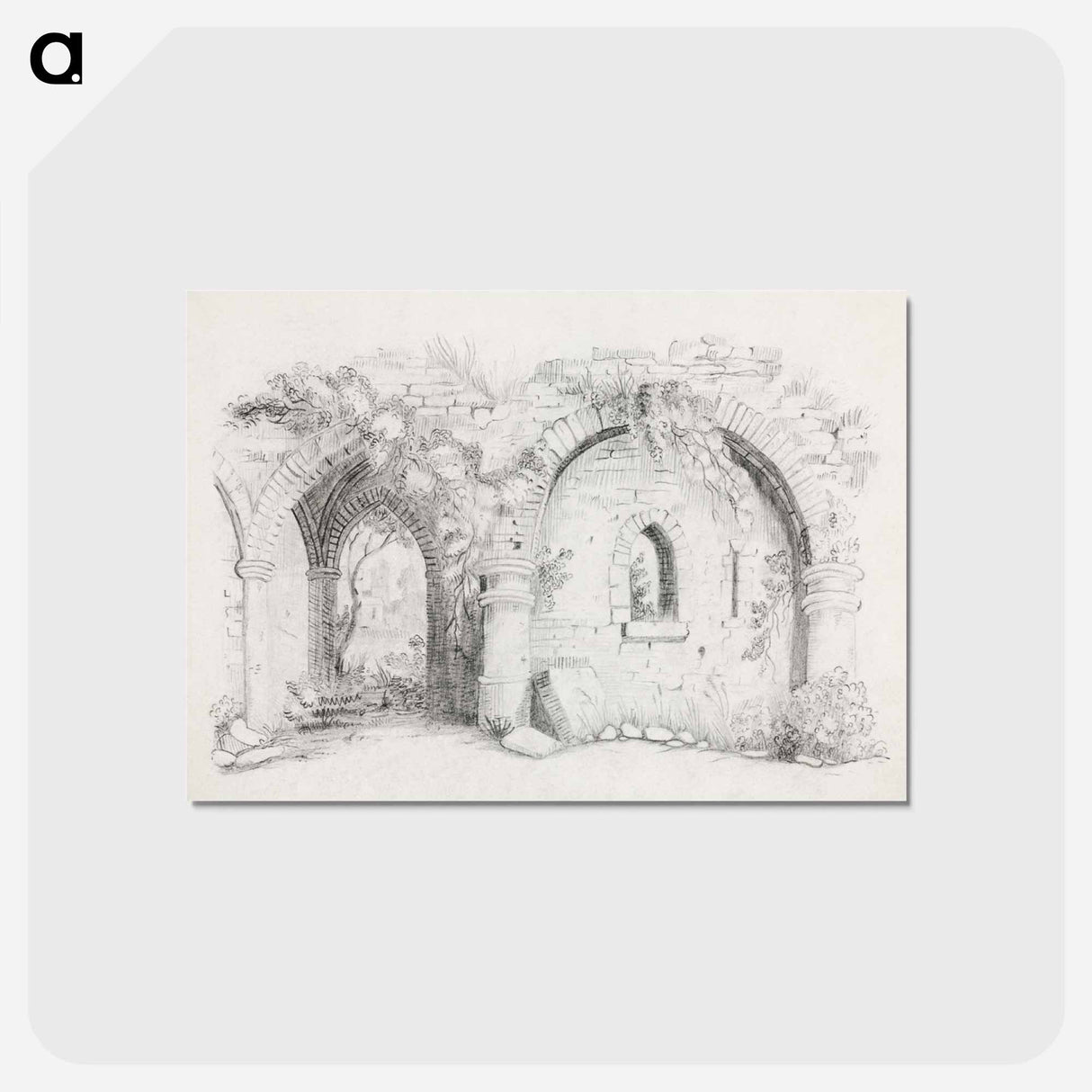 アートポストカード-Ruins
 - クリーブランド美術館 Postcard.