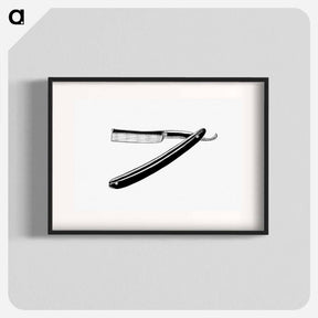 アートポスター-Shaving Knife Illustration
 - 大英図書館 Poster.