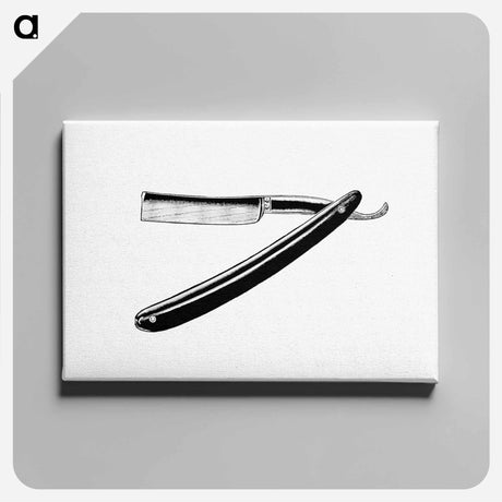 アートパネル-Shaving Knife Illustration
 - 大英図書館 Canvas.