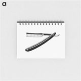 アートメモ帳-Shaving Knife Illustration
 - 大英図書館 Memo.