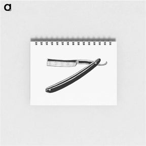 アートメモ帳-Shaving Knife Illustration
 - 大英図書館 Memo.