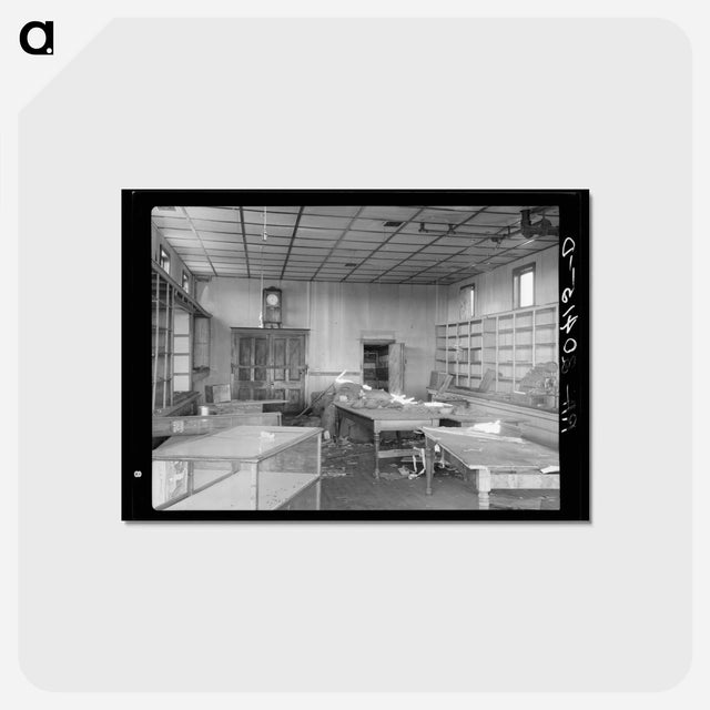アートポストカード-Babbit Store Interior
 - ラッセル リー Postcard.