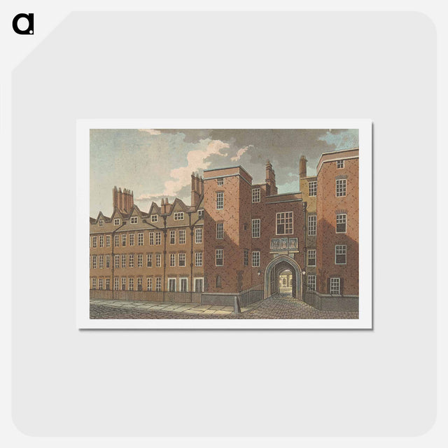 アートポストカード-Lincoln's Inn Gate
 - イェール大学アートギャラリー Postcard.