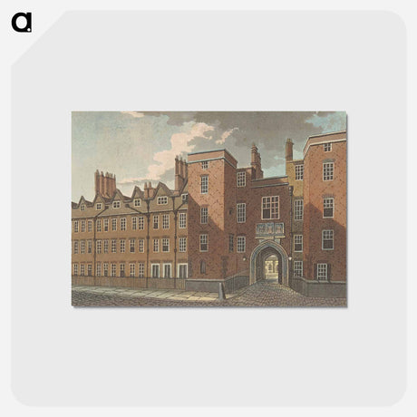 アートポストカード-Lincoln's Inn Gate
 - イェール大学アートギャラリー Postcard.