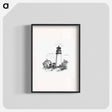 アートポスター-Highland Lighthouse from Truro, Cape Cod
 - 大英図書館 Poster.