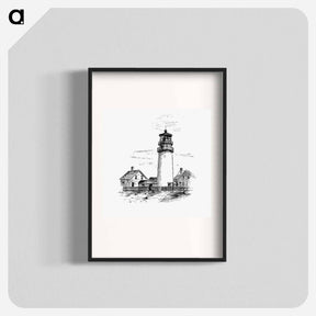 アートポスター-Highland Lighthouse from Truro, Cape Cod
 - 大英図書館 Poster.